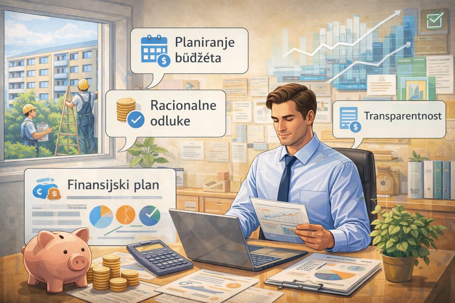 Finansijsko upravljanje stambenom zajednicom bez nejasnoća